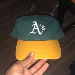A’s hat